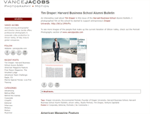 Tablet Screenshot of blog.vancejacobs.com